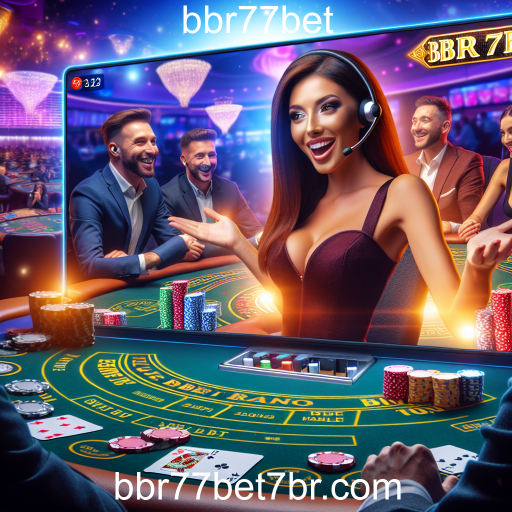 A Experiência Imersiva do Cassino Ao Vivo no bbr77bet